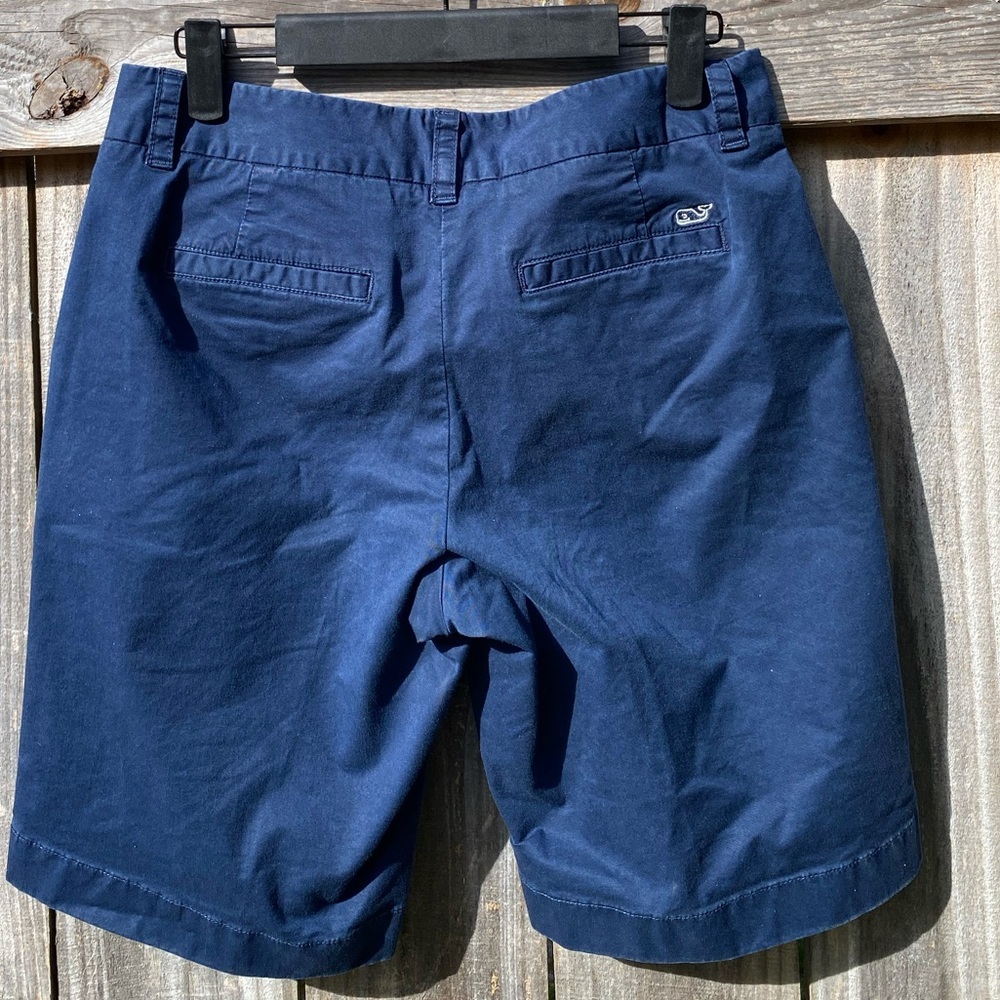 Vineyard Vines Women's Navy Blue Shorts Size 2 - Picture 6 of 6